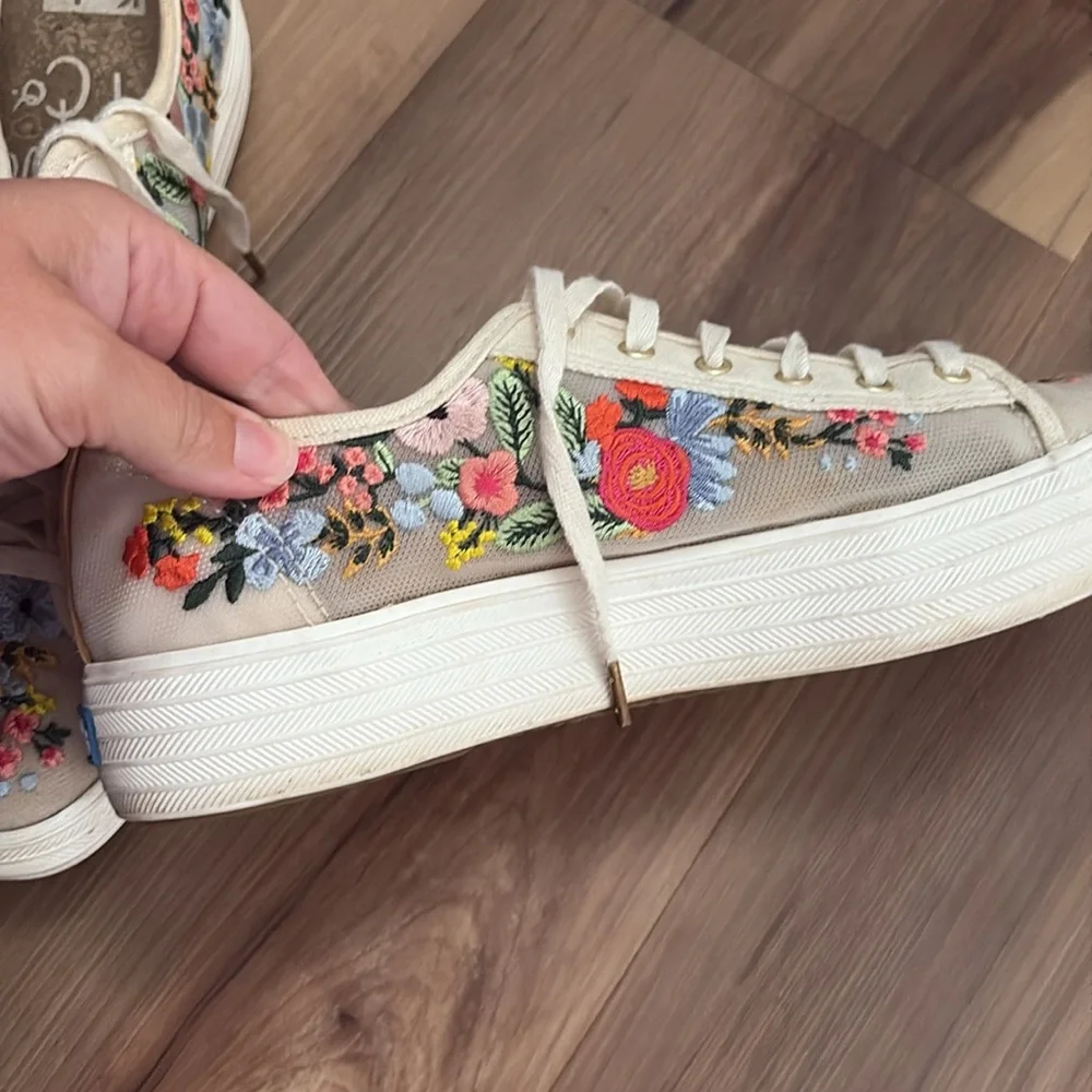 Keds and rifle paper & co size 6.5 - Picture 3 of 3